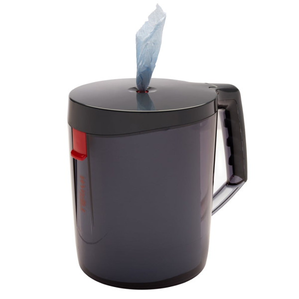 Переносний диспенсер Wyp Kimberly-Clark Reach для матеріалу для протирання в рулонах з центральною витяжкою