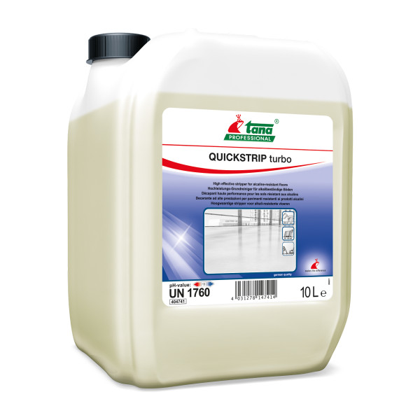 Засіб для чищення лугостійких поверхонь Таnа QUICKSTRIP turbo 10 л