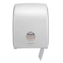 Aquarius Диспенсер Kimberly-Clark для туалетного паперу в рулонах Mini Jumbo білий