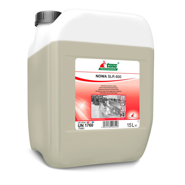 Засіб для видалення іржі жиру та вапняних відкладень Tana NOWA SLR 600 15 л