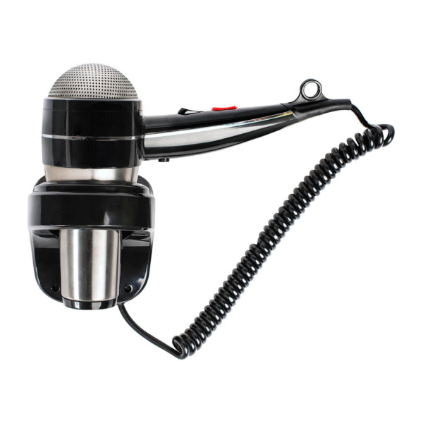 Фен Nofer HOTELline 02058.S з антивандальним захистом, чорний/матовий