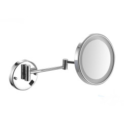 Косметичне дзеркало Nofer Vanity 08006.B хром