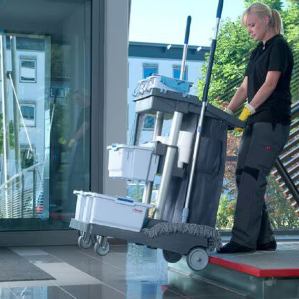 Візок професійний Vileda Prof ВолеоПро Стандарт для прибирання методом попереднього замочування