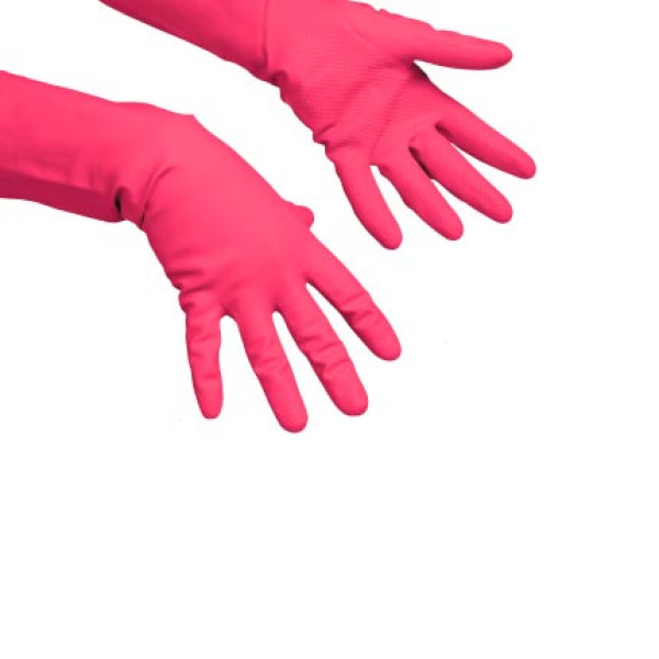 Рукавички латексні багатоцільові, різні кольори.