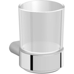 Склянка для ванної Nofer Santorini 16339.B хром